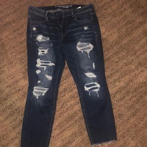 American Eagle Crop Jeggings